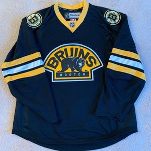 Authentic Boston Bruins Alternate Reebok Edge 1.0 Jersey
